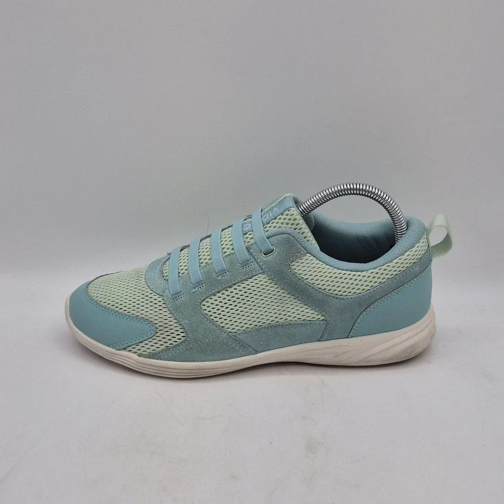 Vionic Zesta Shoes Womens Size 8.5 Blue Mesh Suede Athletic‎ Sneakers Comfort 39
